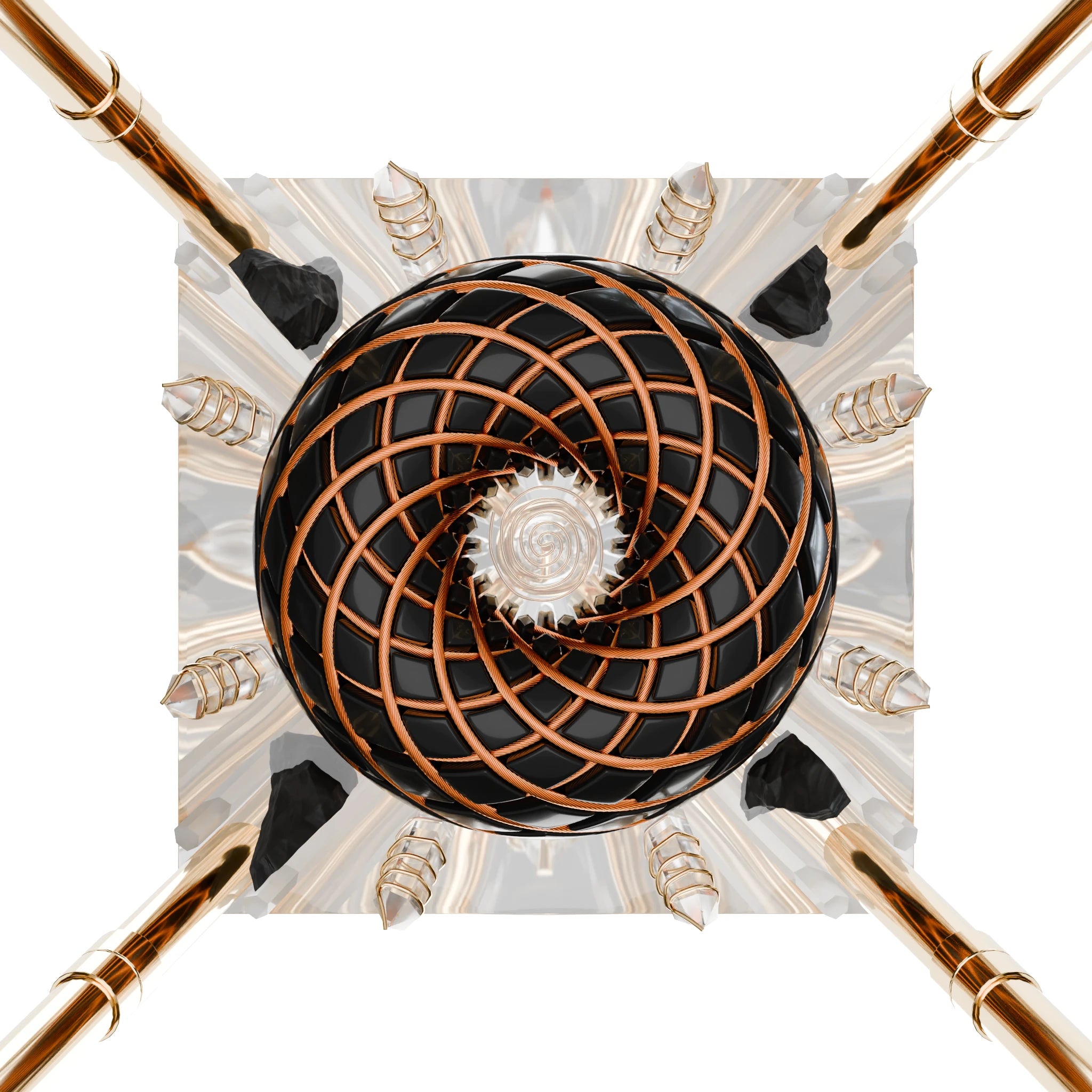 C60 Shungite – iPyramids i9 Nubian Quantum Vortex & Shield